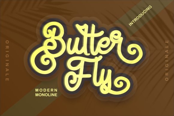Butter Fly: A Handwritten Font for Editorial Design