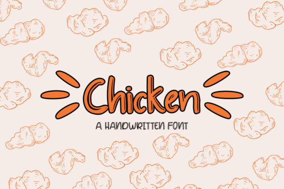 Chicken Font: Elevate Campaign Visuals