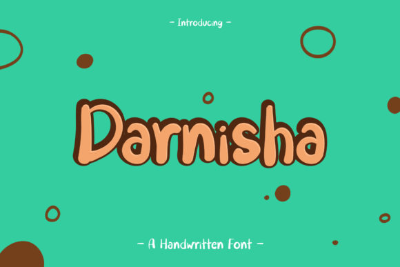 Darnisha: A Friendly Handwritten Font for Editorial Design