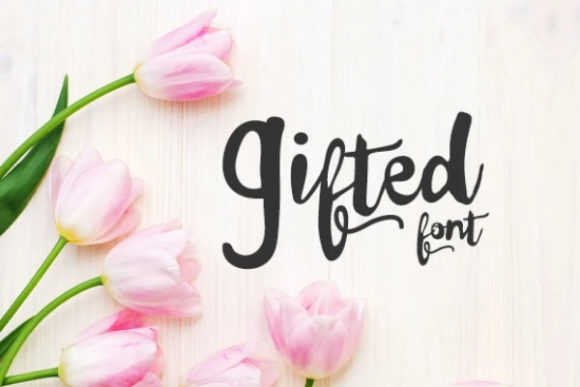 Gifted: A Handwritten Font for Makers