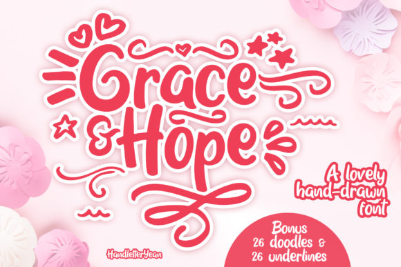 Grace Hope: A Handwritten Font for Authentic Branding