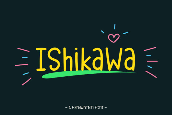 Ishikawa: A Handwritten Font for Modern Web Design