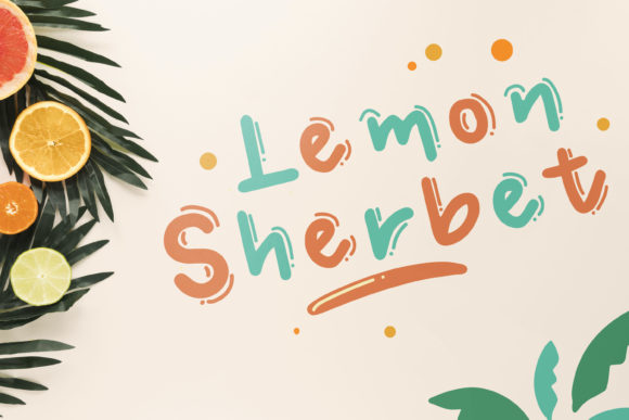 Lemon Sherbet Font for Standout Branding