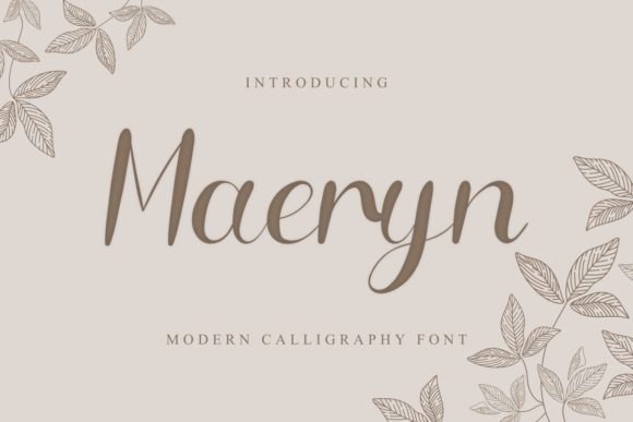 Maeryn: A Handwritten Font for Modern Marketers