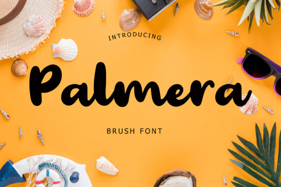 Palmera: A Handwritten Typeface for Authentic Branding
