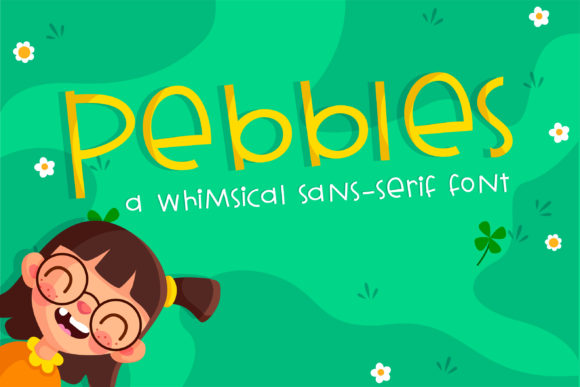 Pebbles: A Friendly Handwritten Font for Branding