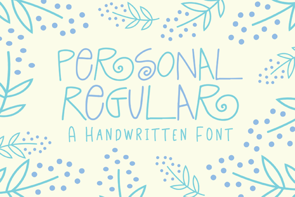 Personal Regular: A Handwritten Font for Branding
