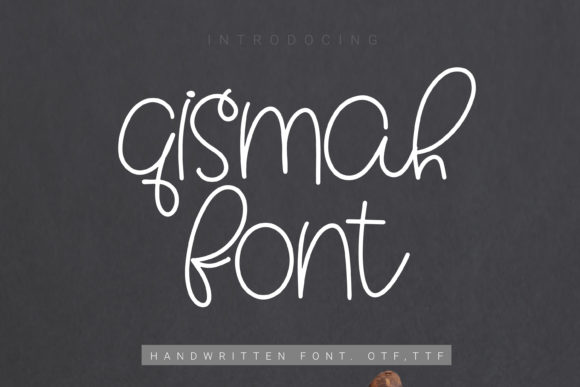 Qismah: A Handwritten Font for Editorial Elegance