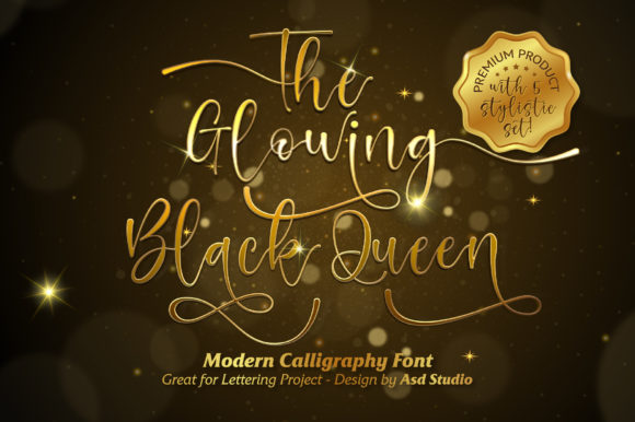Reviewing The Glowing Black Queen for Brand Identity