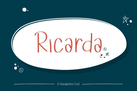 Ricarda: A Handwritten Font for Social Campaigns