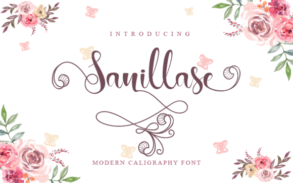 Sanillase: The Script Font for Scroll-Stopping Brand Content