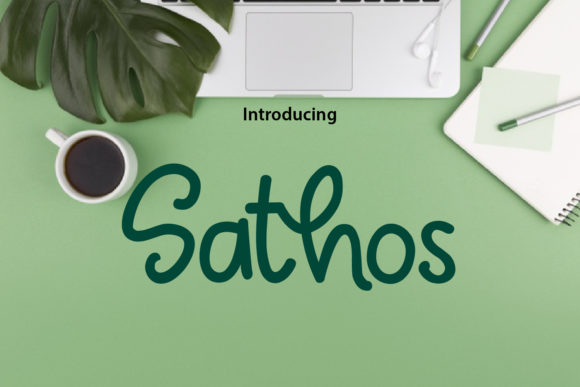 Sathos: A Handwritten Font for Modern Web Design