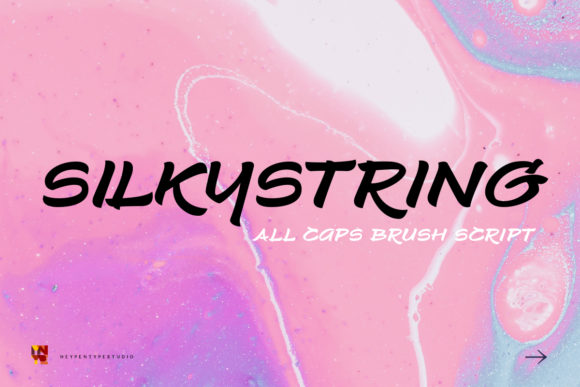 Silkystring Font: Authentic Script for Campaigns