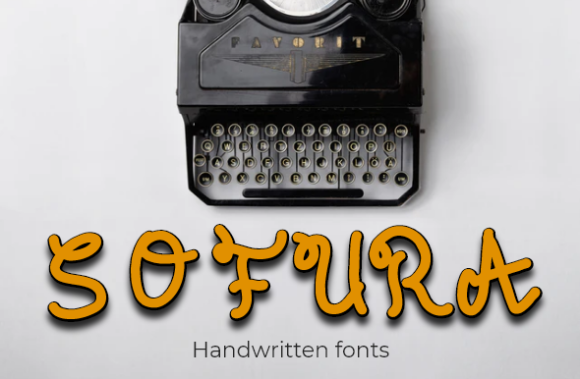 Sofura: A Handwritten Font for Makers