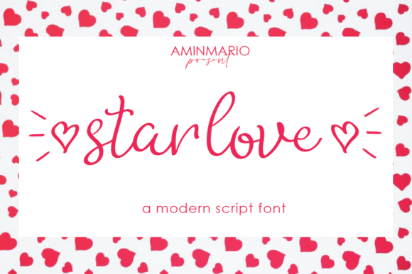 Star Love: A Handwritten Font for Social Campaigns