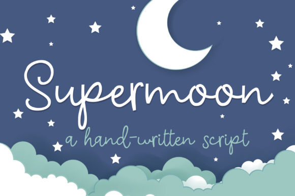 Supermoon Font Review: A Sweet Handwritten Typeface