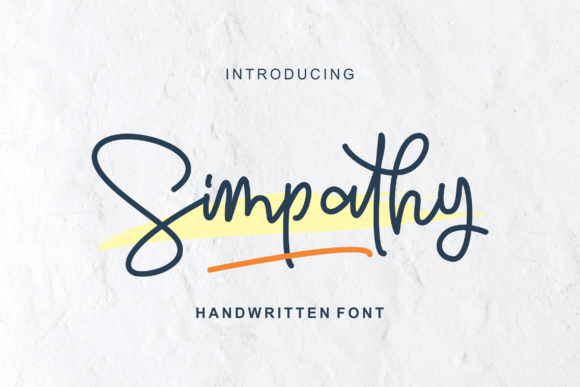 Sympathy: A Warm Script Font for Editorial Design