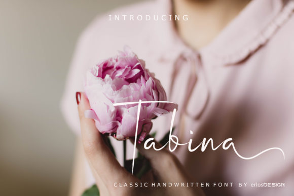 Tabina: A Timeless Handwritten Font for Crafters